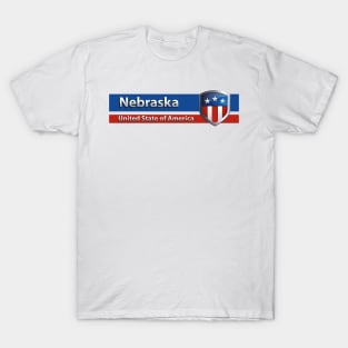 Nebraska - United State of America T-Shirt